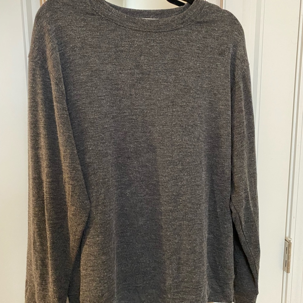 Gray sweater
